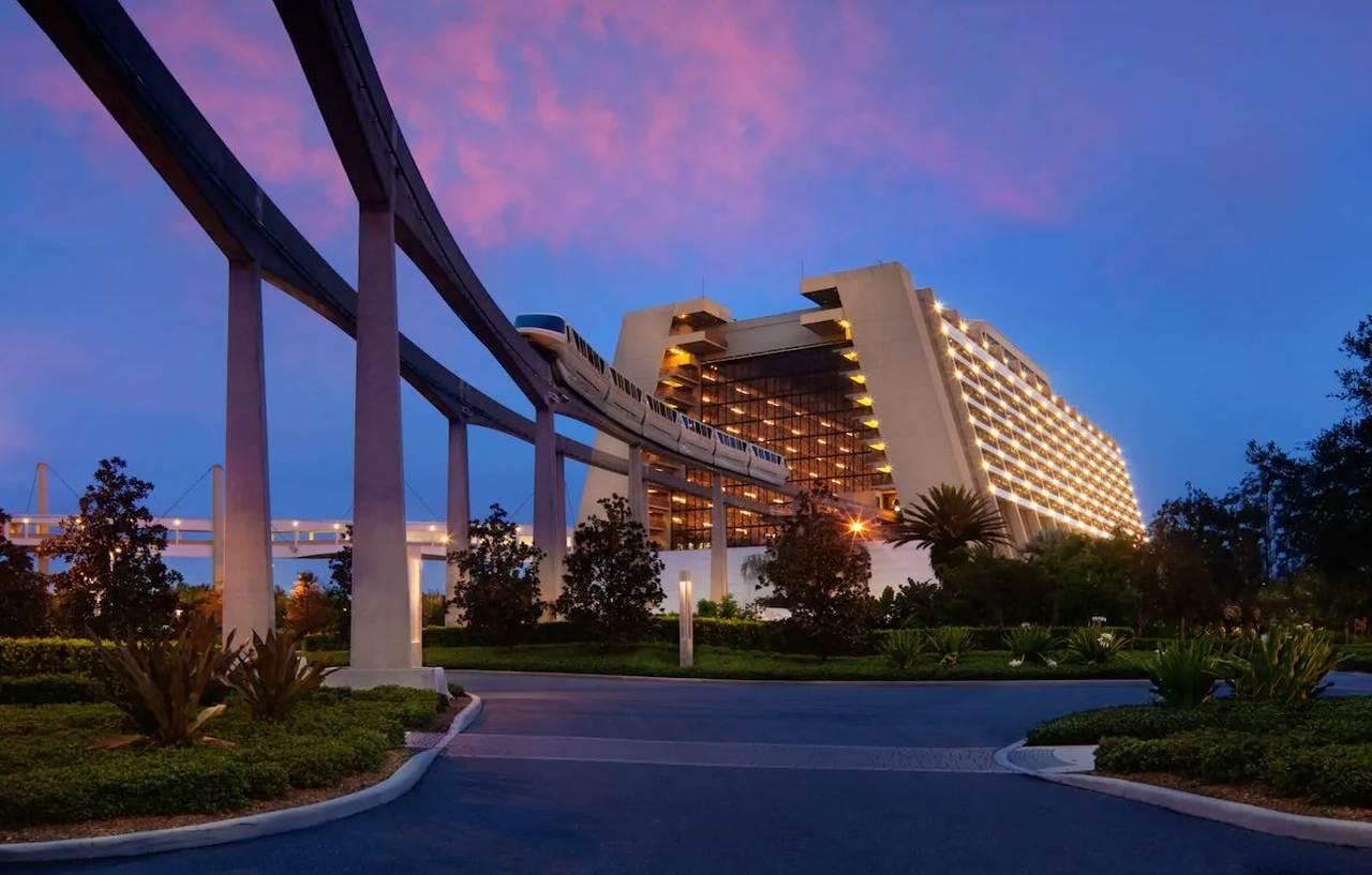 Disney'S Contemporary Resort Lake Buena Vista Bagian luar foto