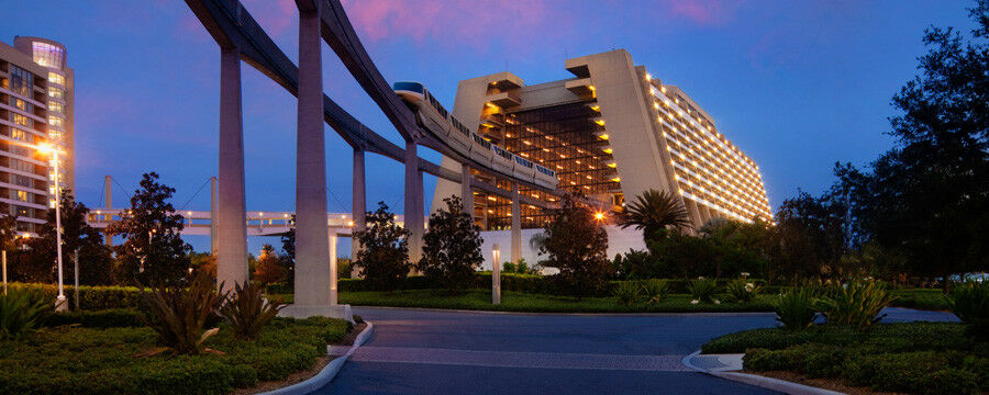 Disney'S Contemporary Resort Lake Buena Vista Bagian luar foto